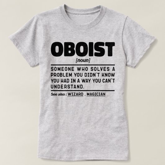 Hoboïst Zelfstandig Naamwoord Definitie Band Memes T-shirt (Design voorkant)