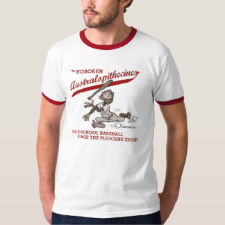 Hoboken Australopithecines - mannen ringer t shirt