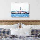 Hoboken Canvas Afdruk (Insitu (Slaapkamer))