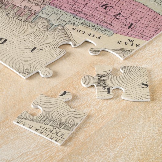 Hoboken, Jersey City Legpuzzel (Zijkant)