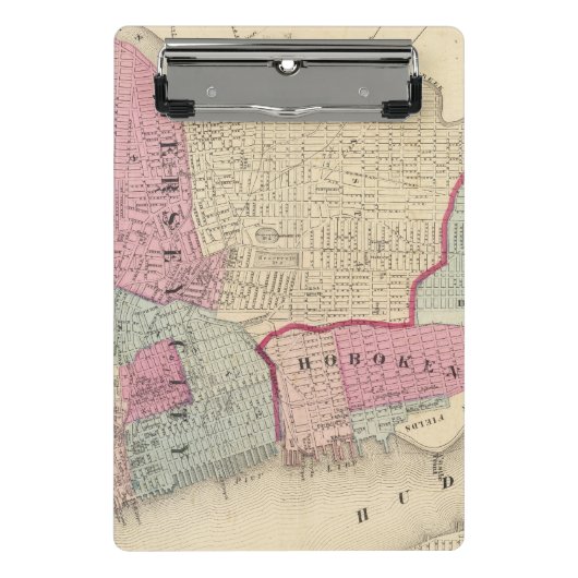 Hoboken, Jersey City Mini Klembord (Voorkant)