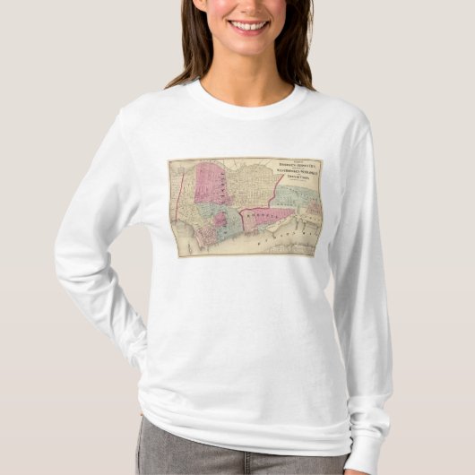 Hoboken, Jersey City T-shirt (Voorkant)
