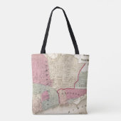 Hoboken, Jersey City Tote Bag (Achterkant)