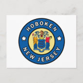 Hoboken New Jersey Briefkaart (Voorkant)