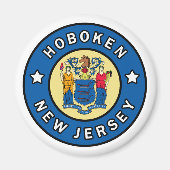 Hoboken New Jersey Magneet (Voorkant)