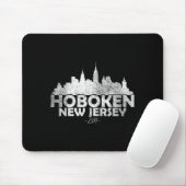 Hoboken New Jersey Nj _ Skyline Muismat (Met muis)
