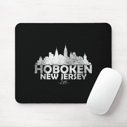 Hoboken New Jersey Nj _ Skyline  Muismat (Met muis)