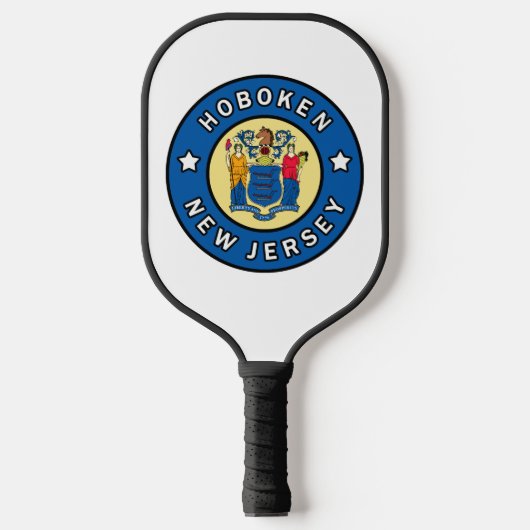 Hoboken New Jersey Pickleball Paddle (Voorkant)