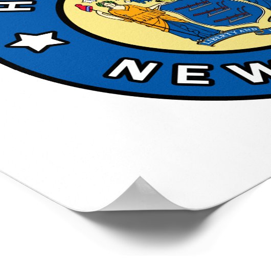 Hoboken New Jersey Poster (Hoek)