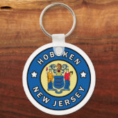 Hoboken New Jersey Sleutelhanger (Voorkant)