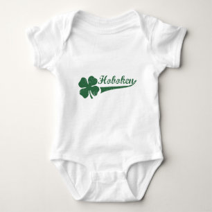 Hoboken NJ Shamrock Romper