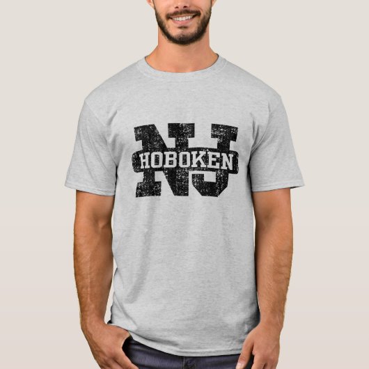 Hoboken NJ T-shirt (Voorkant)