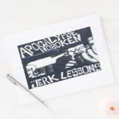 hoboken rechthoekige sticker (Envelop)