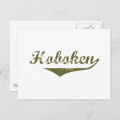 Hoboken Revolutie in shirt Briefkaart (Voorkant / Achterkant)