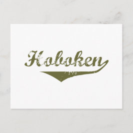 Hoboken Revolutie in shirt Briefkaart