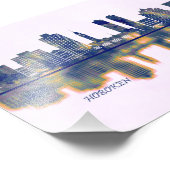 Hoboken Skyline Foto Afdruk (Hoek)