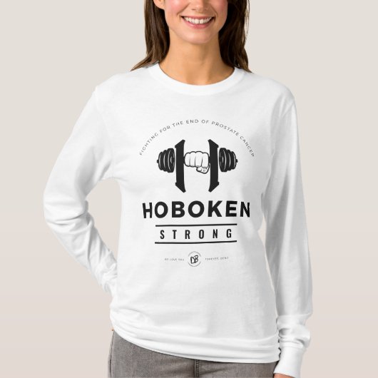 Hoboken Strong / vrouwen lang slev T-shirt (Voorkant)