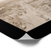 Hoboken Weehawken NJ Foto 1909 Poster (Hoek)