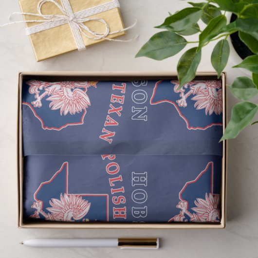 Hobson Poland Texan Tissuepapier (Geschenk)