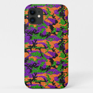 HOC Monster Glitter Halloween Editie Camo Case-Mate iPhone Case