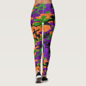 HOC Monster Glitter Halloween Edition Camo Leggings (Achterkant)