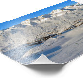 Hochgurgl Obergurgl Tirol Austrian Alps Oostenrijk Foto Afdruk (Hoek)