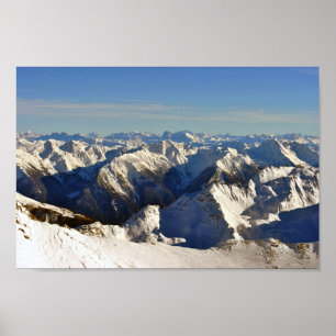 Hochgurgl Obergurgl Tirol Austrian Alps Oostenrijk Poster
