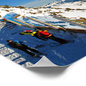 Hochgurgl Obergurgl Tirol Austrian Alps Oostenrijk Poster (Hoek)