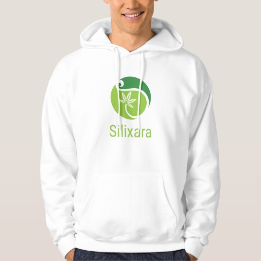 Hochwertiger Hoodie mit dem Silixara Logo (Voorkant)