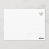 Hochzeit, Boho Wiesen-Blumen pastell, grün rosa Briefkaart (Achterkant)