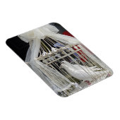 Hochzeits Tauben warten auf das Brautpaar Magneet (Rechterzijde)