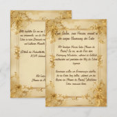 Hochzeitseinladung Wedding Invitation Custom Kaart (Voorkant / Achterkant)