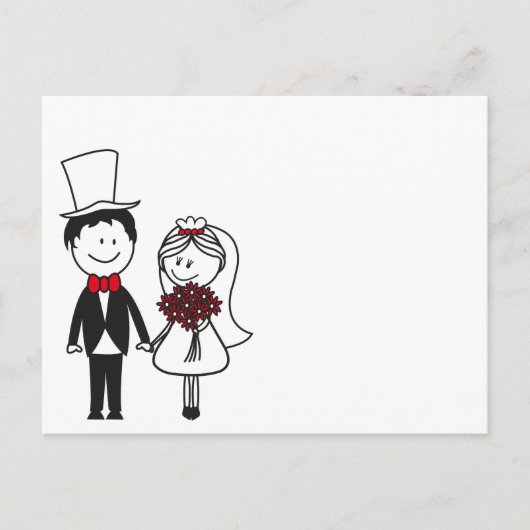 Hochzeitskarte Briefkaart (Voorkant)