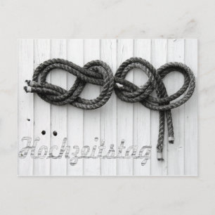 Hochzeitstag Briefkaart