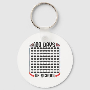 Hockey 100 dagen school sport jongens meisjes kost sleutelhanger