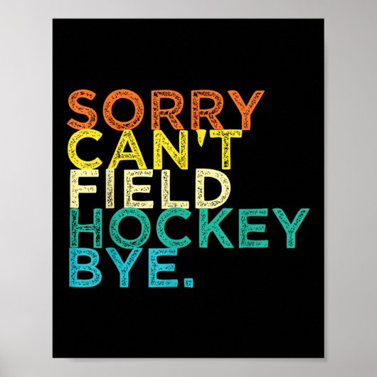 Hockey _1 poster (Voorkant)