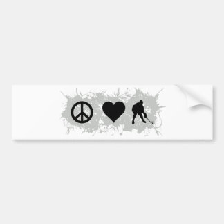 Hockey 2 bumpersticker