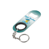 Hockey #3 mini flessenopener (Achterkant Gekanteld)