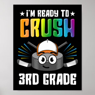 Hockey 3de graad terug naar school jongens Kinder  Poster