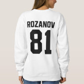 Hockey 81 Verwarmde Rivaliteit Fan Trui (Achterkant)