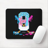 Hockey 8 Years Old Ice Cream Drip 8th Birthday Kid Muismat (Met muis)