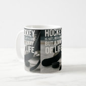 Hockey a way of life! koffiemok (Voorkant links)