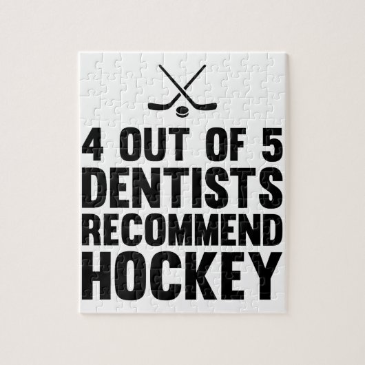 Hockey aanbevelen legpuzzel (Verticaal)
