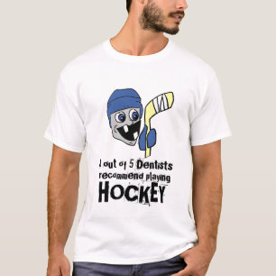 Hockey aanbevelen t-shirt