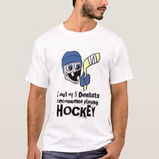 Hockey aanbevelen t-shirt