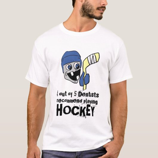 Hockey aanbevelen t-shirt (Voorkant)