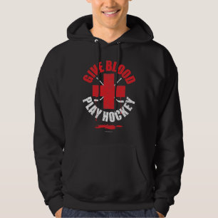 Hockey afspelen in het bloed v1 hoodie