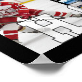 Hockey Afstudeerfeest 18 Foto Collage Poster (Hoek)