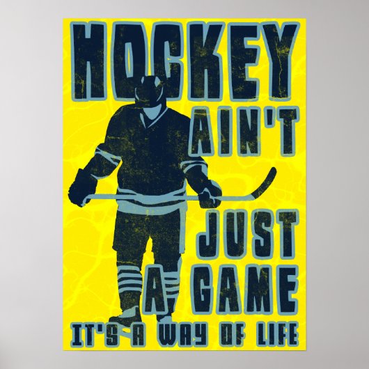 Hockey Ain is niet alleen een Poster (Voorkant)