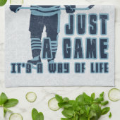 Hockey Ain is niet alleen maar een keukenhanddoek (Gevouwen)